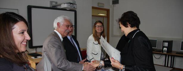 Consegna attestati corso formazione